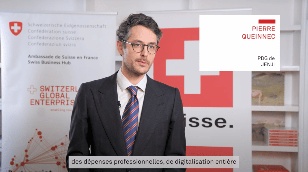 Interview de Pierre Queinnec, CEO de Jenji pour l'Ambassade de Suisse