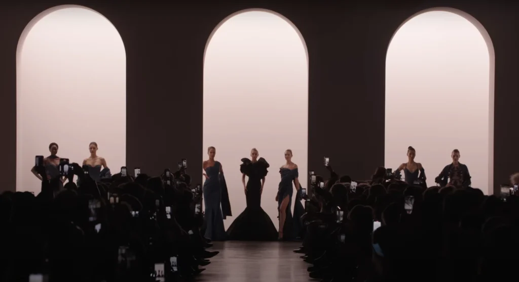 live streaming fashion week paris elie saab