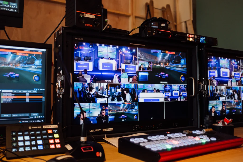 régie live twitch esports